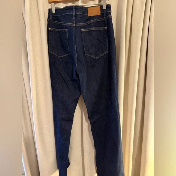 Judy Blue Straight Leg Dark Wash Jeans 11 - Picture 5 of 6